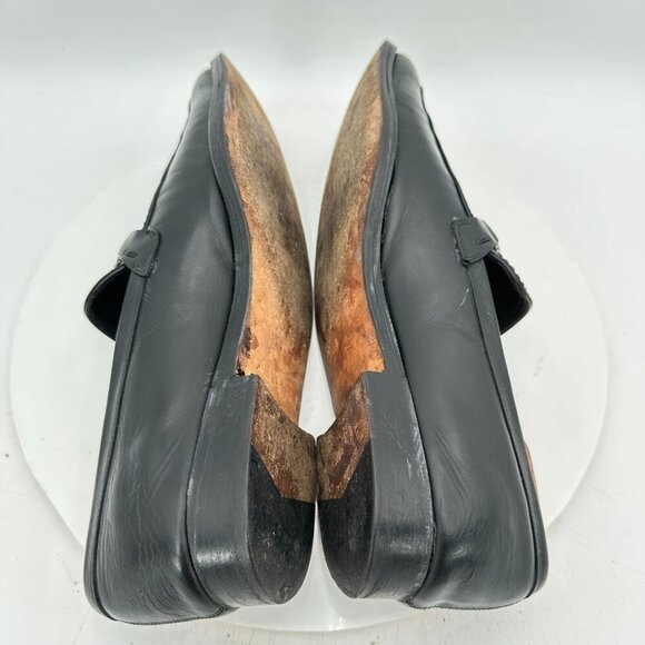Salvatore Ferragamo Men Size 8.5D Black Leather Horsebit Loafer Dress Shoes - Picture 6 of 11